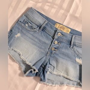 Hollister jeans shorts size 1